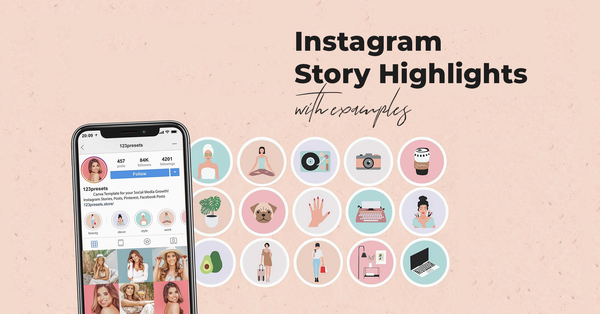 Most Trendy Canva Instagram Highlights (+ Examples)