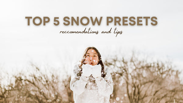 5 Winter Snowscape Lightroom Presets