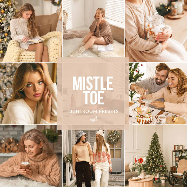 Ai-Optimized MISTLETOE LIGHTROOM PRESETS