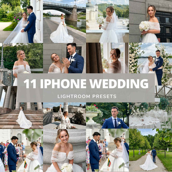 Ai-Optimized IPHONE WEDDING LIGHTROOM PRESETS