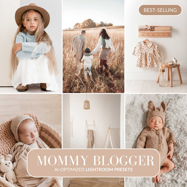 Ai-Optimized MOMMY BLOGGER AI-OPTIMIZED LIGHTROOM PRESETS