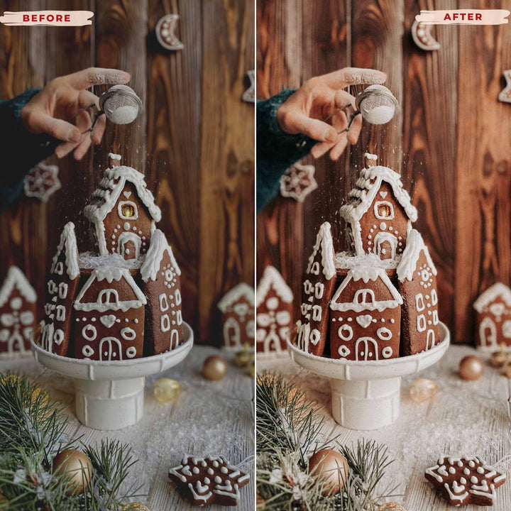 Ai-Optimized RUSTIC HOLIDAY AI-OPTIMIZED LIGHTROOM PRESETS