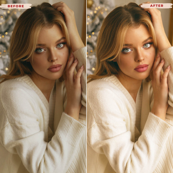 Ai-Optimized MISTLETOE LIGHTROOM PRESETS