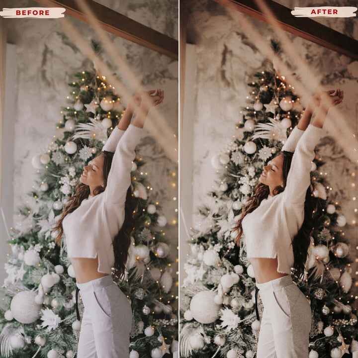 Ai-Optimized RUSTIC HOLIDAY LIGHTROOM PRESETS