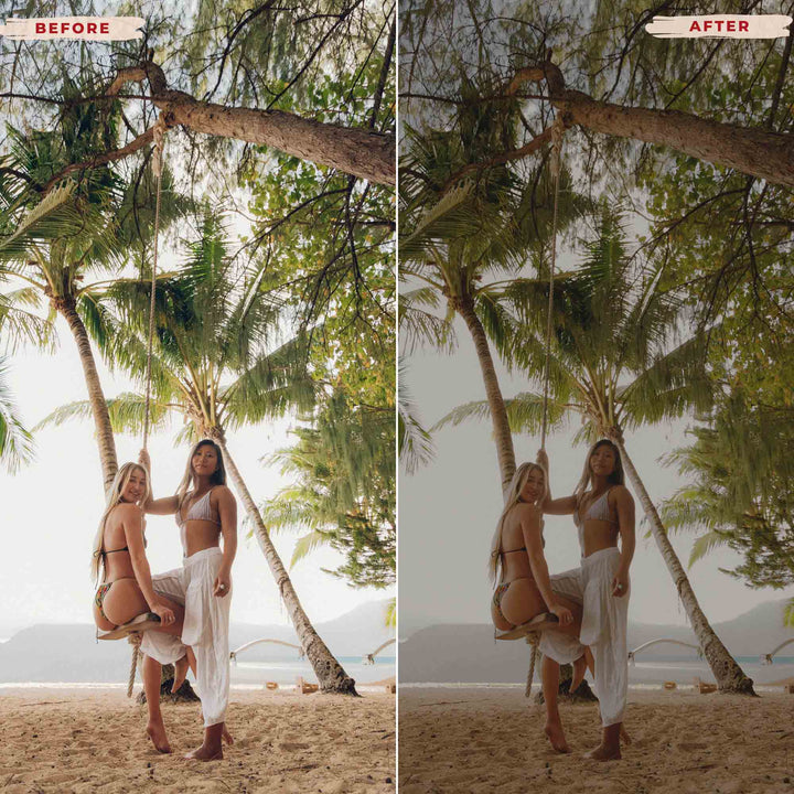 Ai-Optimized BEACH VIBES LIGHTROOM PRESETS