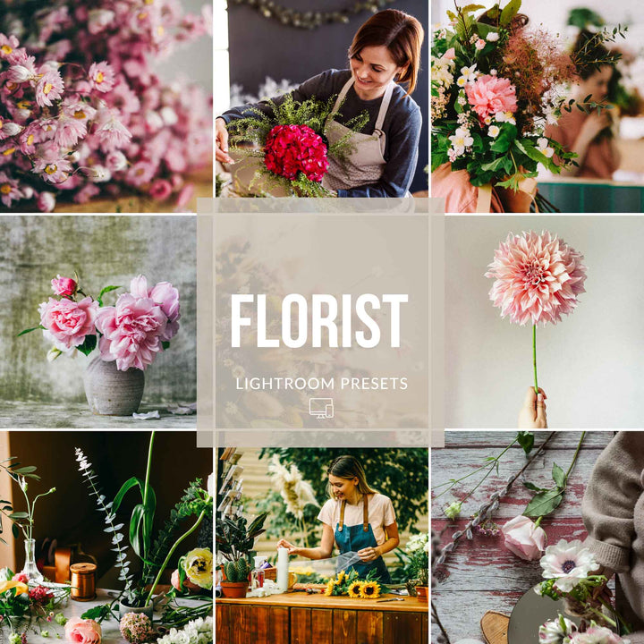 Ai-Optimized FLORIST LIGHTROOM PRESETS