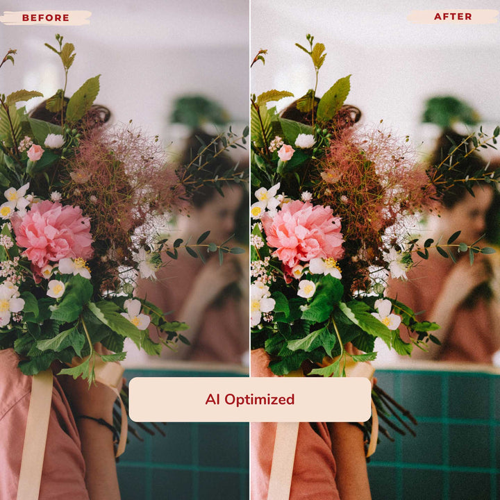 Ai-Optimized FLORIST LIGHTROOM PRESETS