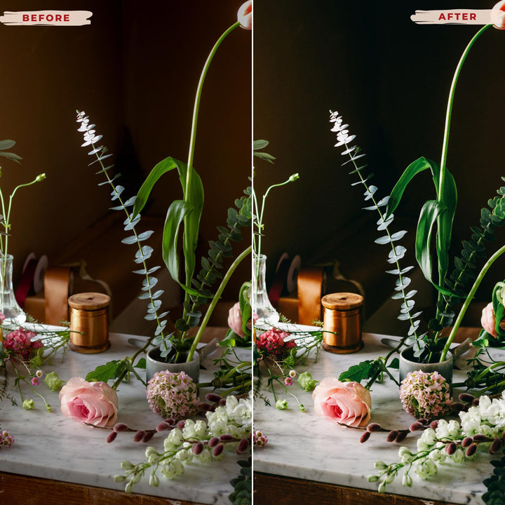 Ai-Optimized FLORIST LIGHTROOM PRESETS