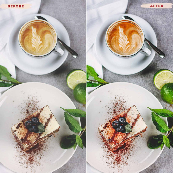 Ai-Optimized FOOD LOVERS AI-OPTIMIZED LIGHTROOM PRESETS