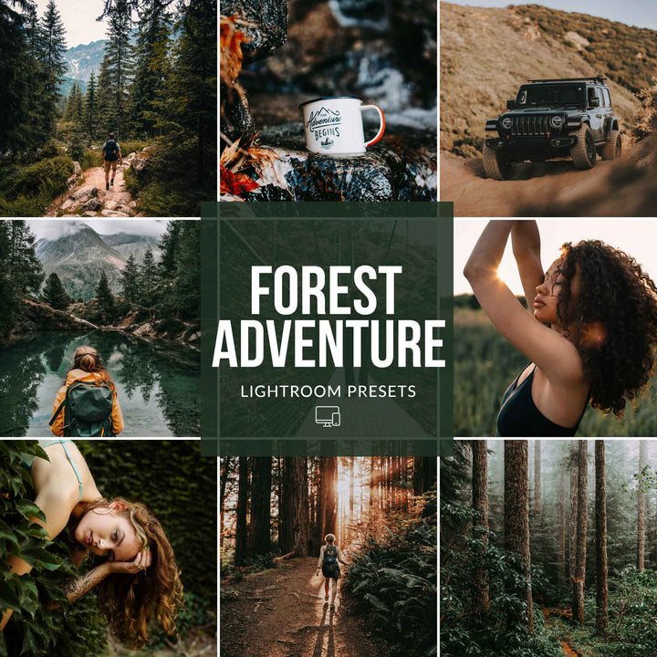 Ai-Optimized FOREST ADVENTURE LIGHTROOM PRESETS