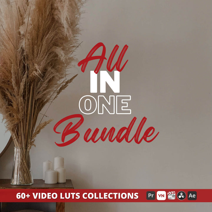 Ai-Optimized ALL IN ONE LUTS BUNDLE (600+ VIDEO LUTS)