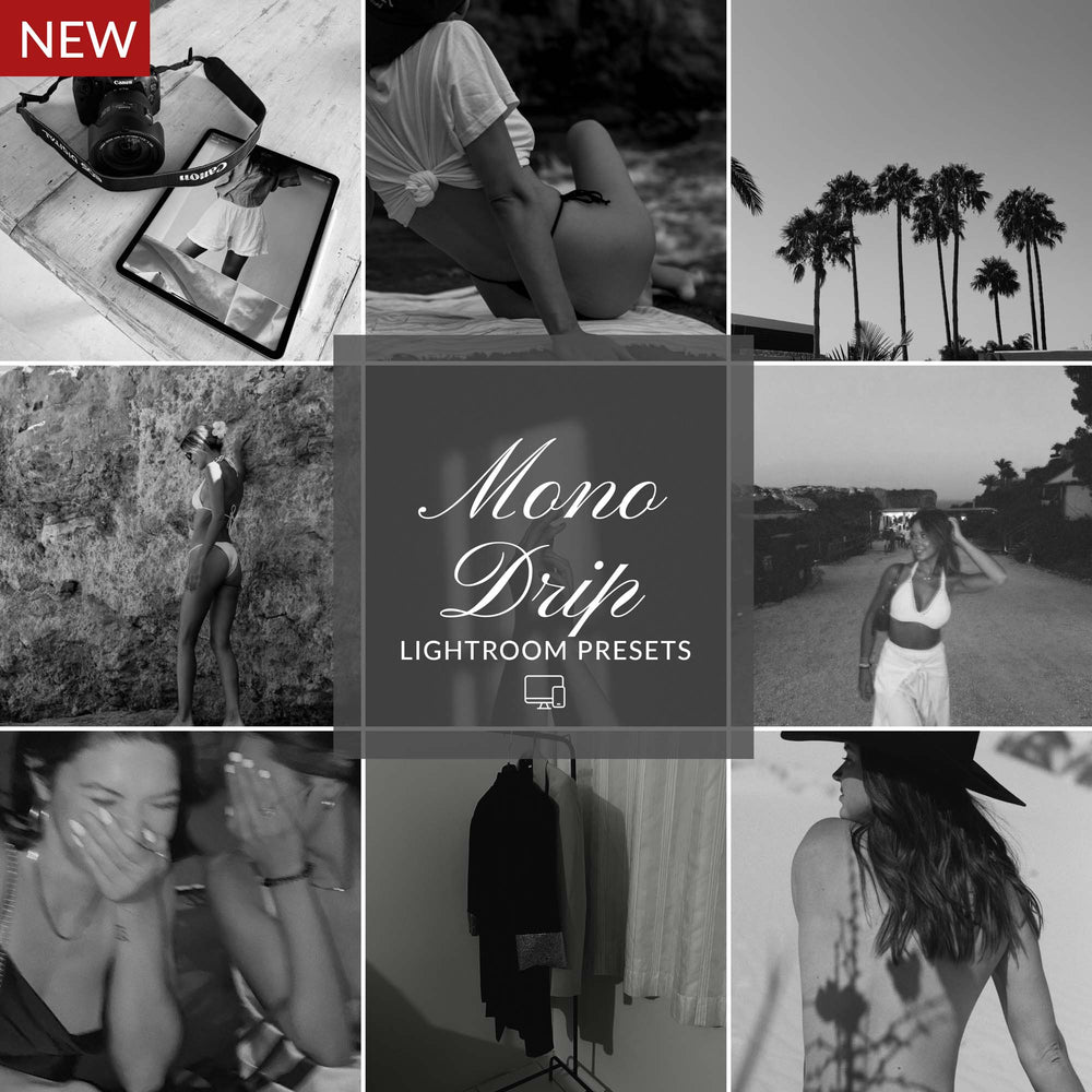MONO DRIP LIGHTROOM PRESETS