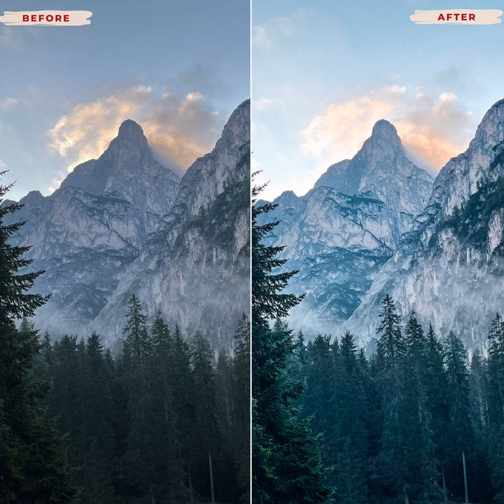 Ai-Optimized NATURE AI-OPTIMIZED LIGHTROOM PRESETS