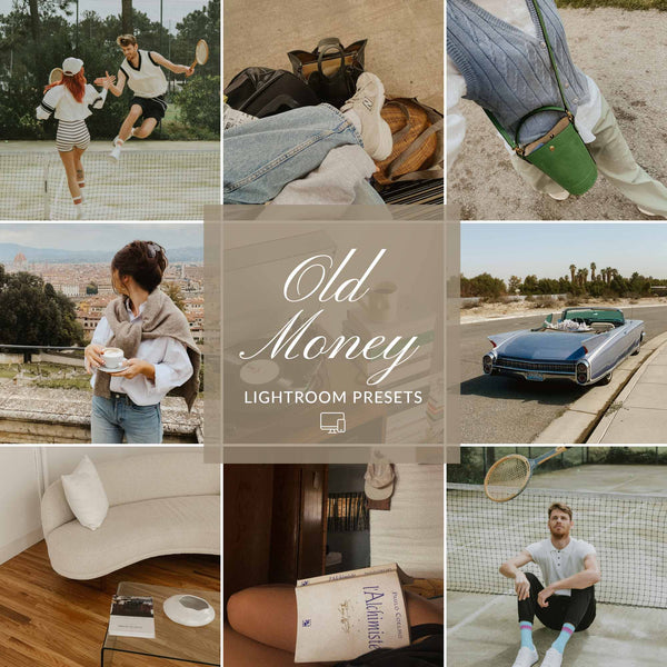 Ai-Optimized OLD MONEY STYLE LIGHTROOM PRESETS