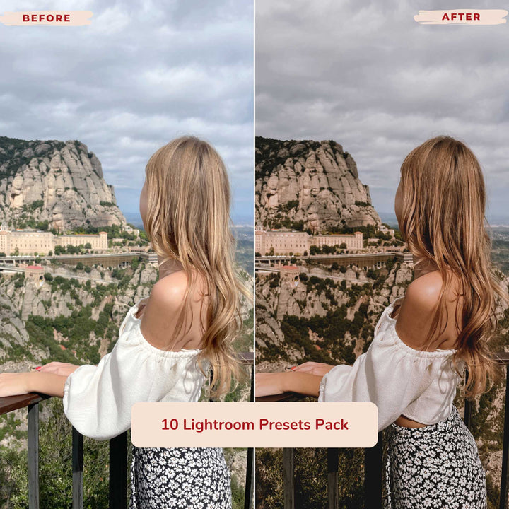 Ai-Optimized WARM AND NATURAL LIGHTROOM PRESETS