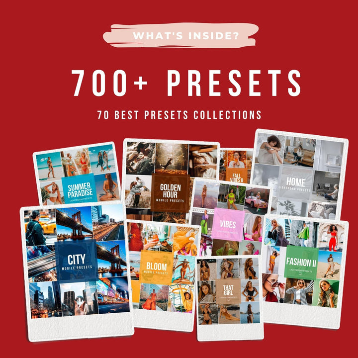 Ai-Optimized 123PRESETS PRO+ 70 PACKS BUNDLE (700+ PRESETS)