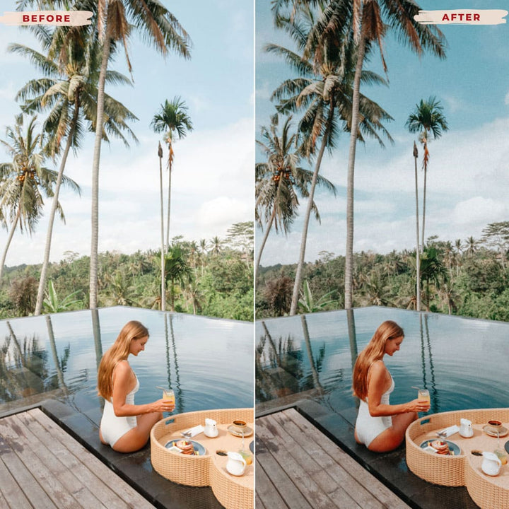 Ai-Optimized BALI BREEZE LIGHTROOM PRESETS