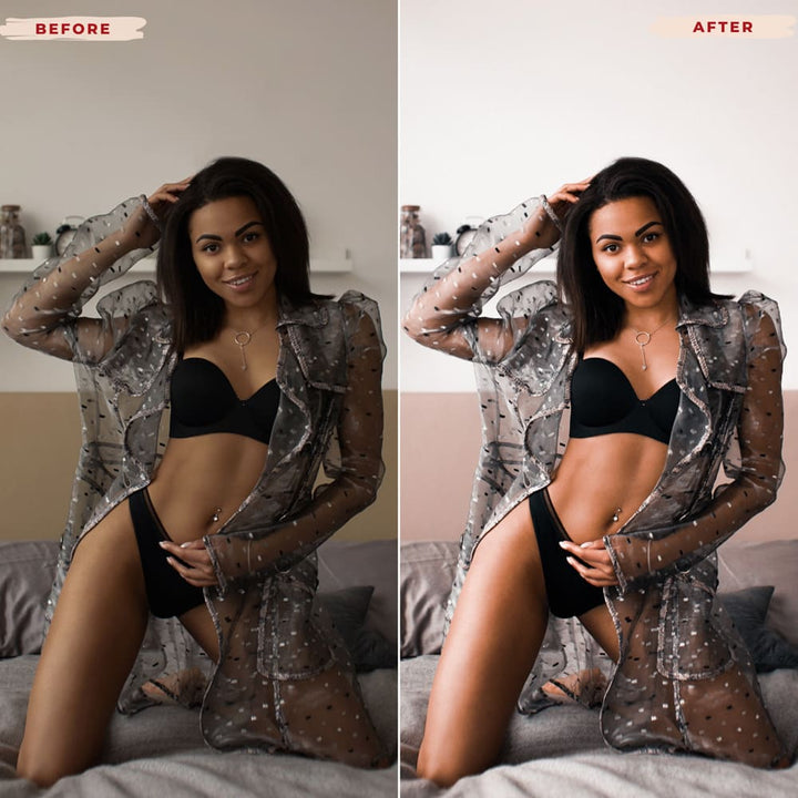 Ai-Optimized BOUDOIR LIGHTROOM PRESETS