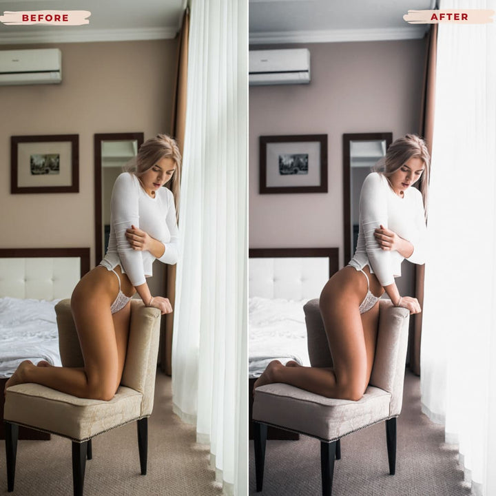 Ai-Optimized BOUDOIR LIGHTROOM PRESETS