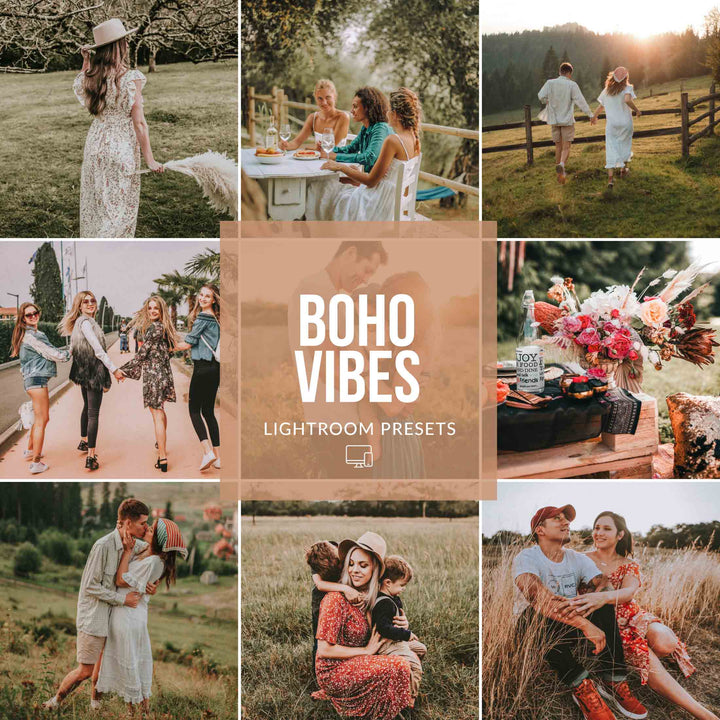 Ai-Optimized BOHO VIBE LIGHTROOM PRESETS