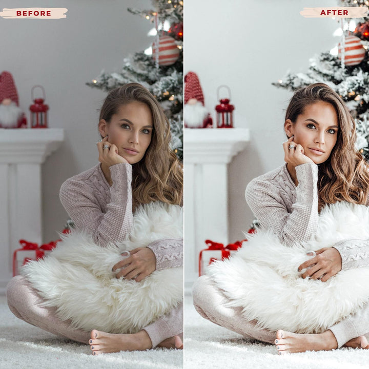 Ai-Optimized BRIGHT CHRISTMAS LIGHTROOM PRESETS