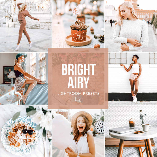 Ai-Optimized BRIGHT & AIRY LIGHTROOM PRESETS