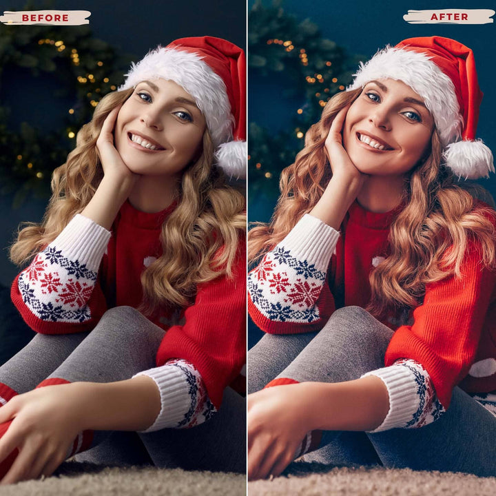 Ai-Optimized CHRISTMAS EVE LIGHTROOM PRESETS