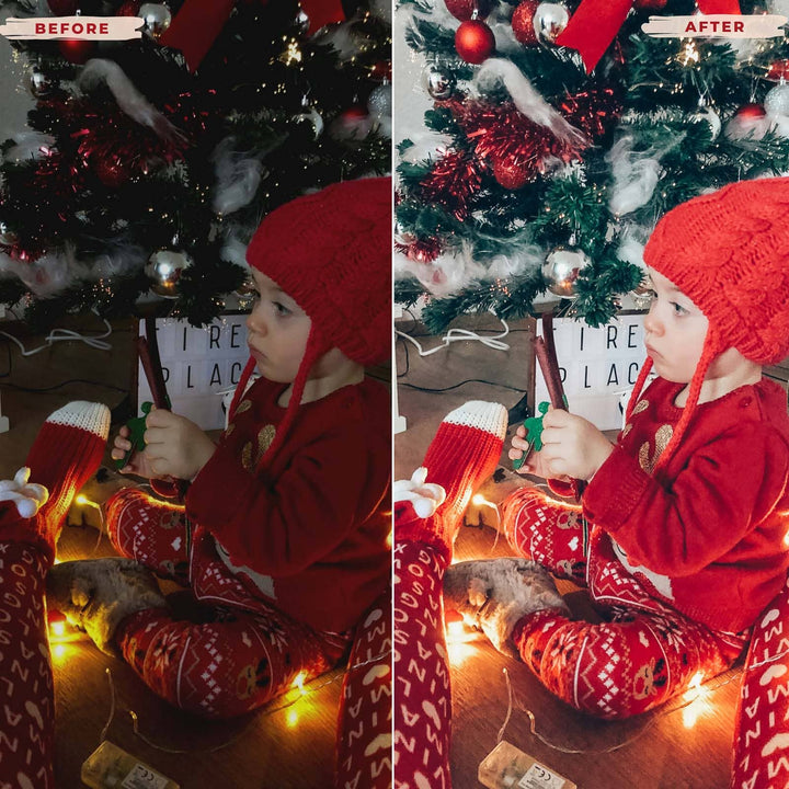 Ai-Optimized CHRISTMAS EVE LIGHTROOM PRESETS