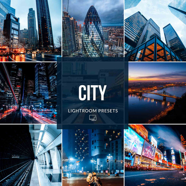 Ai-Optimized CITY LIGHTROOM PRESETS