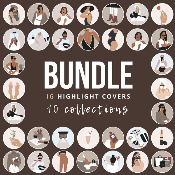 Ai-Optimized IG HIGHLIGHT COVERS BUNDLE