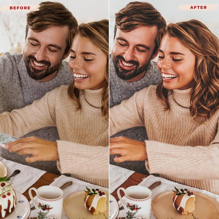 Ai-Optimized COZY HOLIDAY LIGHTROOM PRESETS