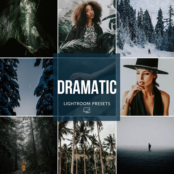 Ai-Optimized DRAMATIC LIGHTROOM PRESETS