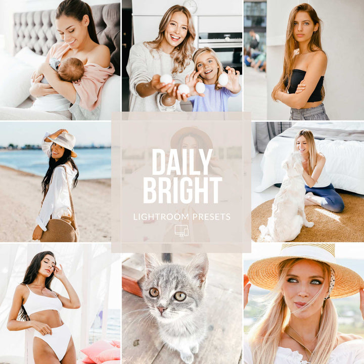 Ai-Optimized DAILY BRIGHT LIGHTROOM PRESETS