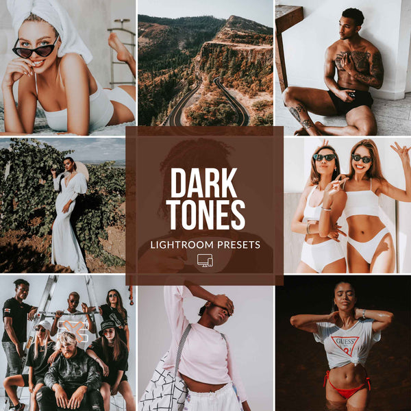 DARK TONES LIGHTROOM PRESETS from 123presets