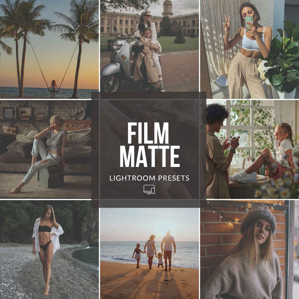 Ai-Optimized FILM MATTE LIGHTROOM PRESETS