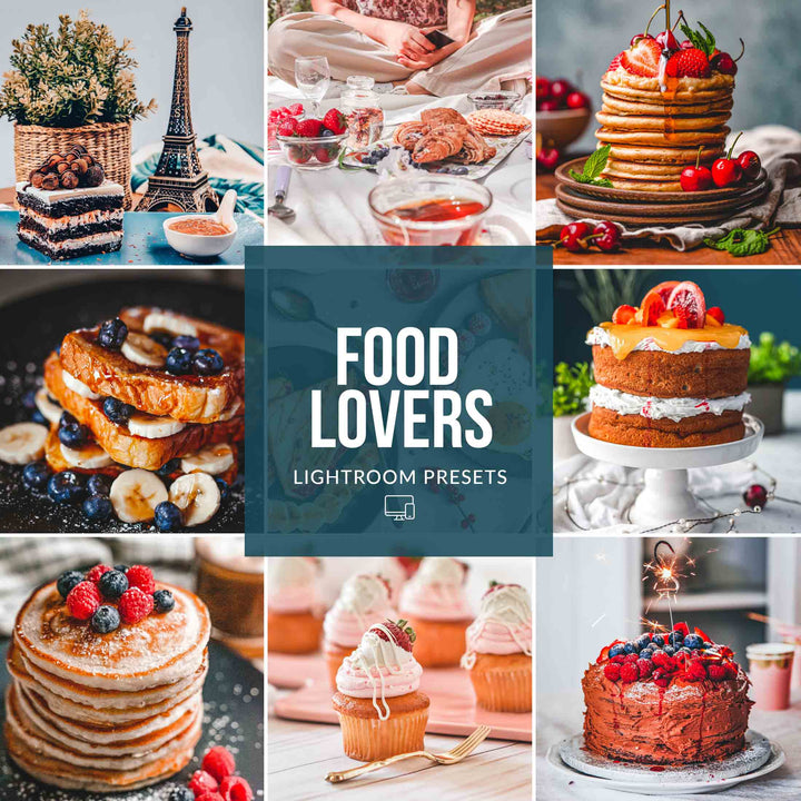 FOOD LOVERS LIGHTROOM PRESETS from 123presets