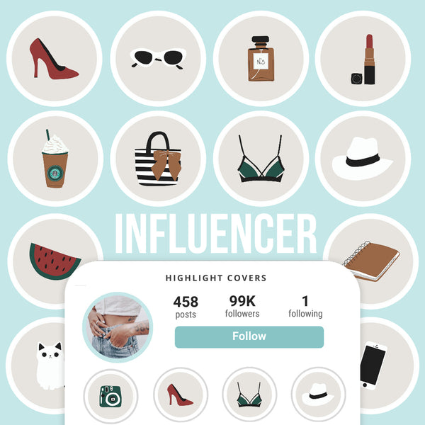 Ai-Optimized INFLUENCER STYLE IG HIGHLIGHT COVERS