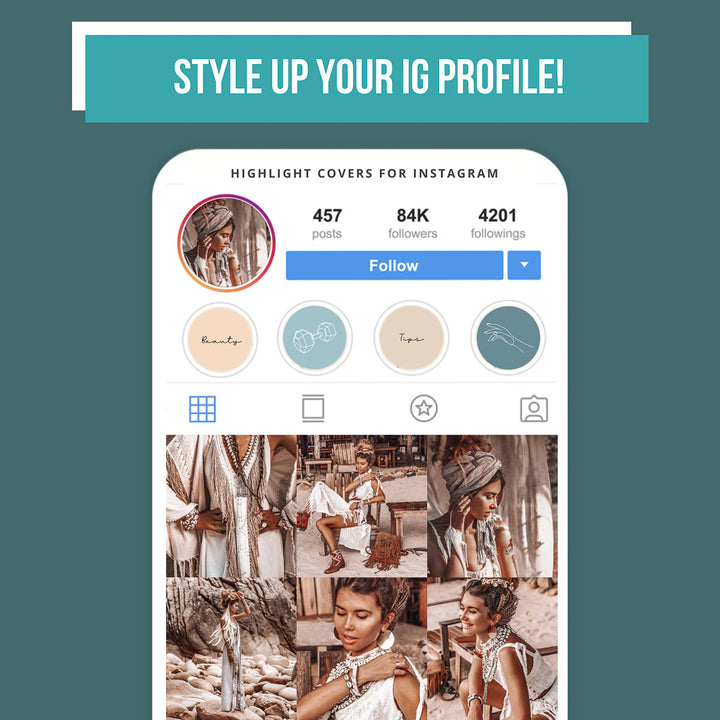 Ai-Optimized BLOGGER IG HIGHLIGHT COVERS