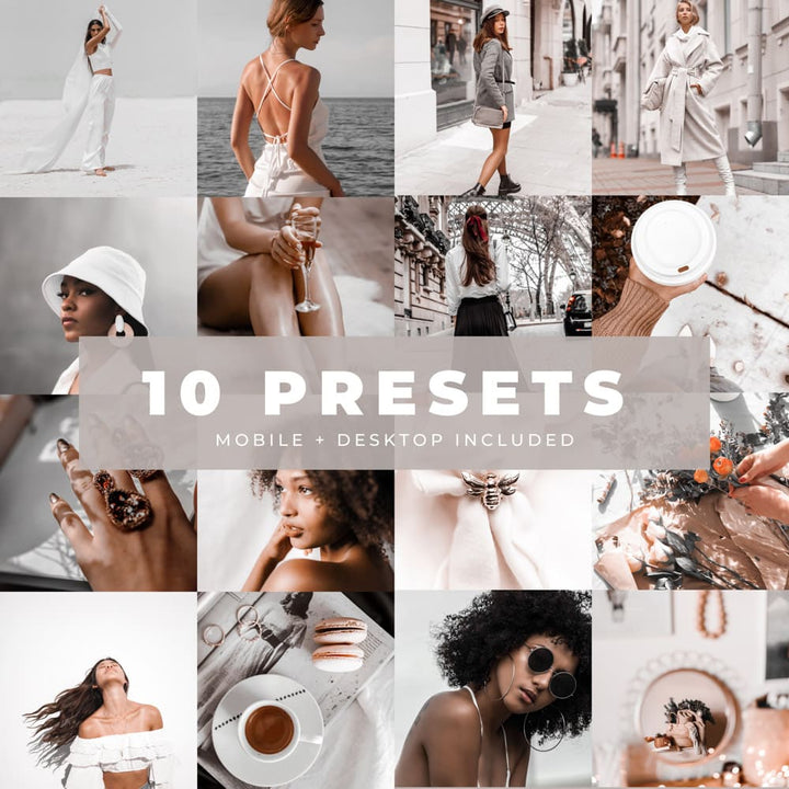 Ai-Optimized INSTA FASHION LIGHTROOM PRESETS