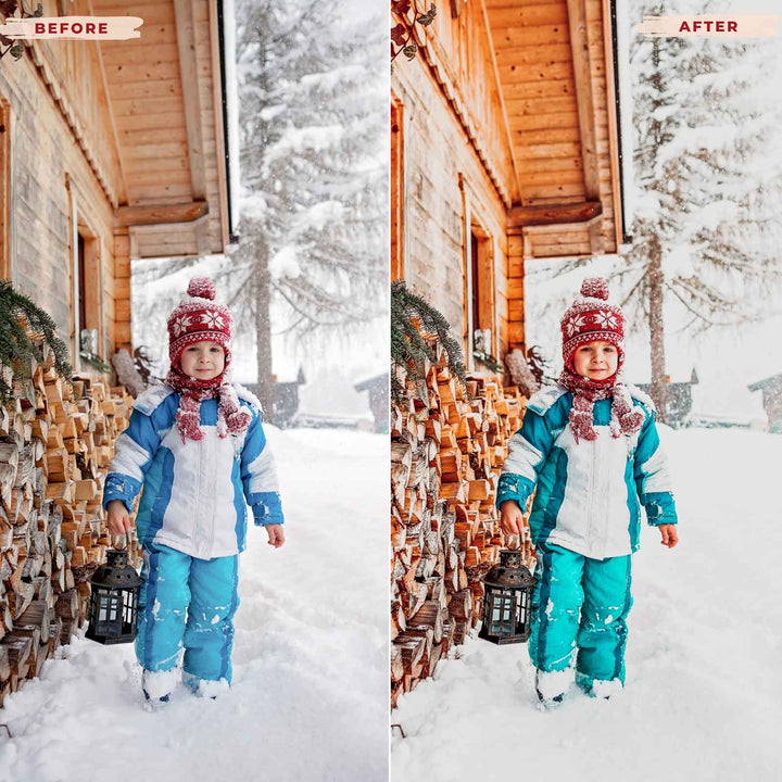 Ai-Optimized LET IT SNOW LIGHTROOM PRESETS