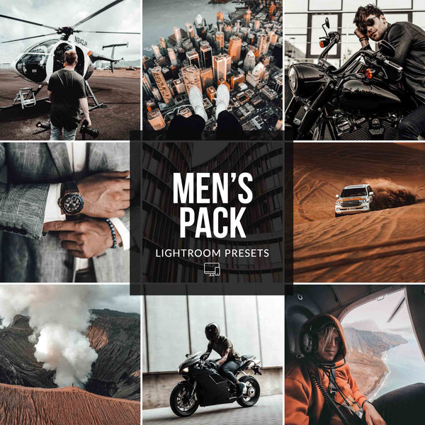 Ai-Optimized MEN'S PACK LIGHTROOM PRESETS