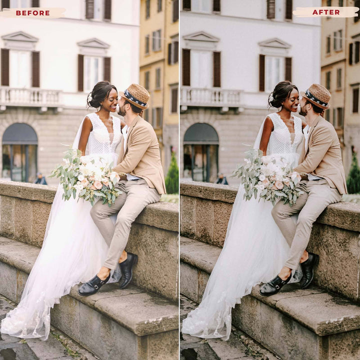 Ai-Optimized MOODY WEDDING LIGHTROOM PRESETS