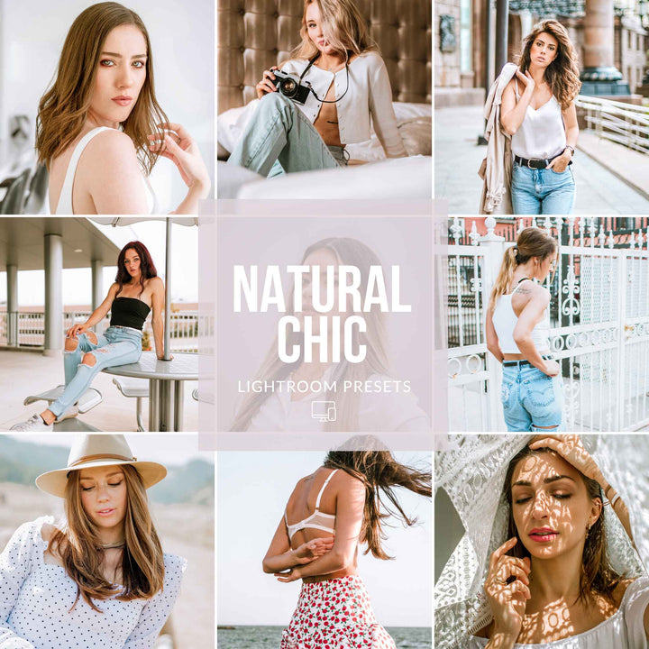 Ai-Optimized NATURAL CHIC LIGHTROOM PRESETS