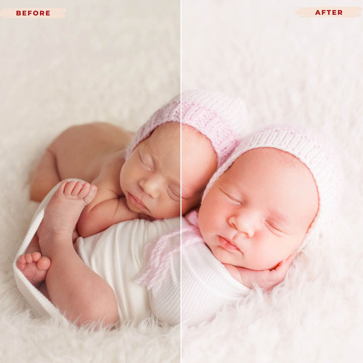 NEWBORN LIGHTROOM PRESETS from 123presets