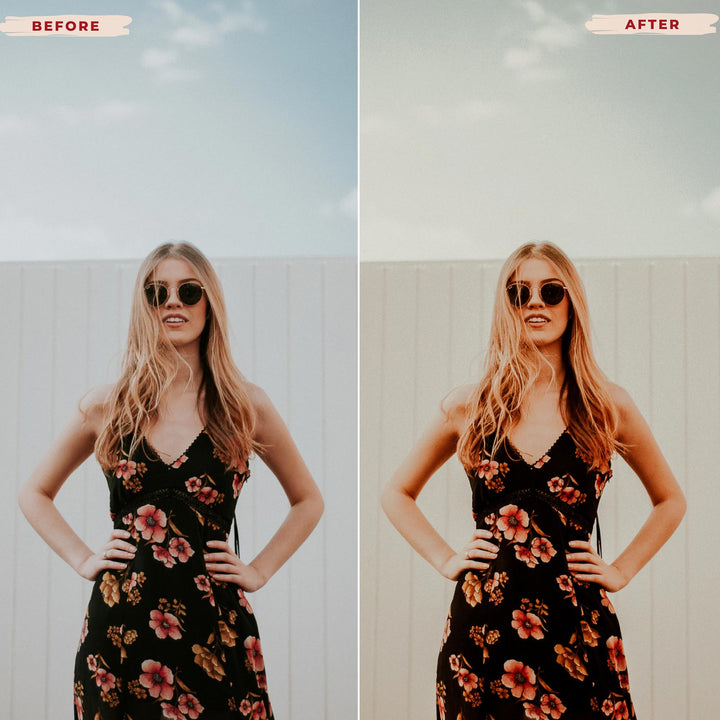 ORANGE LIGHTROOM PRESETS from 123presets