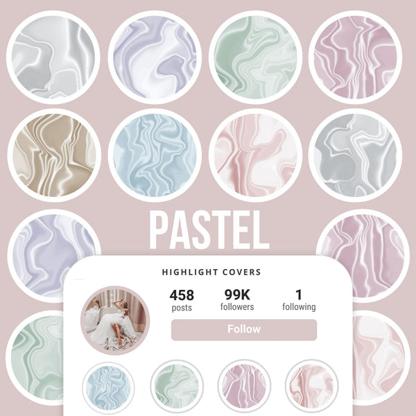 Ai-Optimized PASTEL STYLE IG HIGHLIGHT COVERS