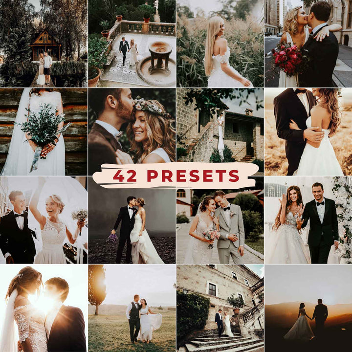 Ai-Optimized ROYAL WEDDING LIGHTROOM PRESETS