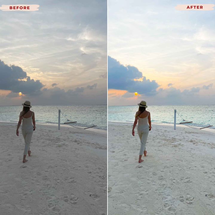 Ai-Optimized BEACH TIME LIGHTROOM PRESETS