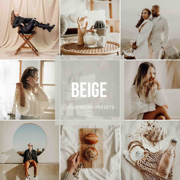 Ai-Optimized BEIGE LIGHTROOM PRESETS