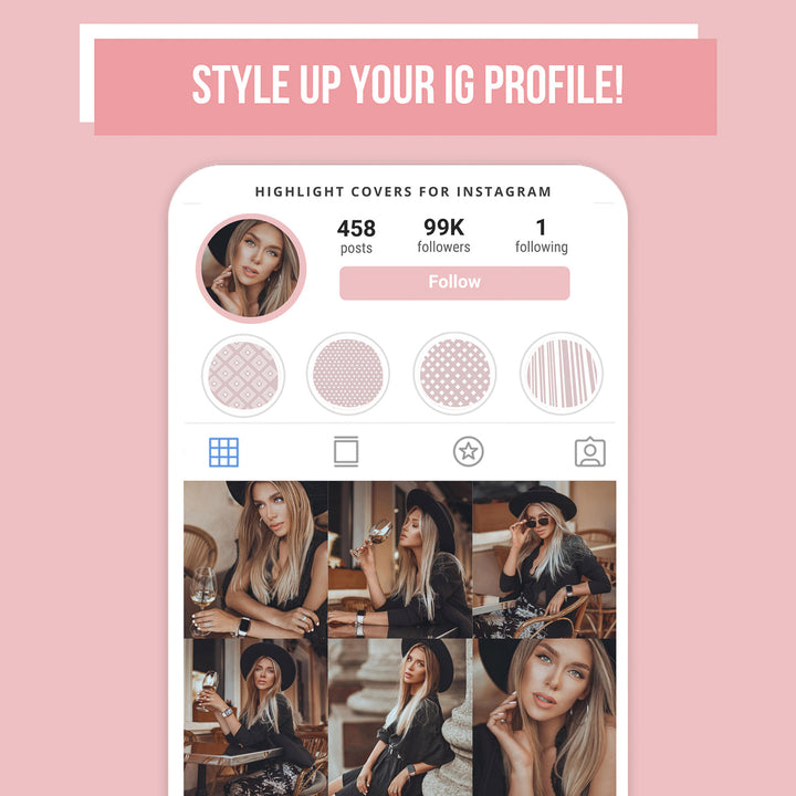 Ai-Optimized SOFT PINK IG HIGHLIGHT COVERS